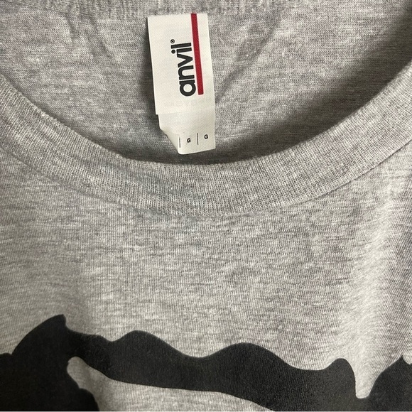 Men’s Anvil Beard Is Good Grey T-Shirt Size Large US! - Picture 5 of 6